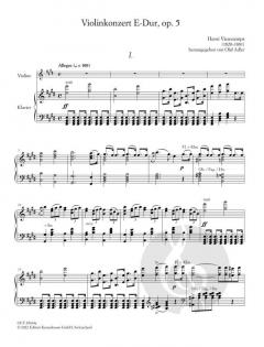 Violinkonzert op. 5 von Henri Vieuxtemps im Alle Noten Shop kaufen