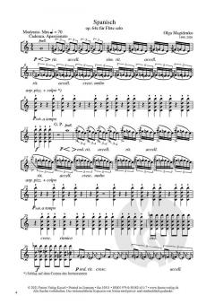 Spanisch op. 64c; Blues op. 44c  von Olga Magidenko 