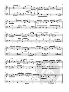 Französische Suite 5 G-dur BWV 816 von Johann Sebastian Bach 