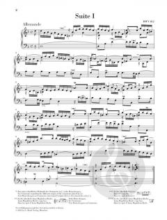 Französische Suite 1 d-moll BWV 812 von Johann Sebastian Bach 