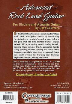 Advanced Rock Lead Guitar von Dave Celentano 
