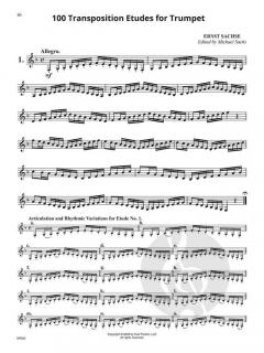 100 Transposition Etudes for Trumpet im Alle Noten Shop kaufen