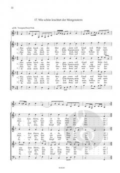 Weihnachtslieder zu vier Stimmen von Johann Sebastian Bach (Download) 