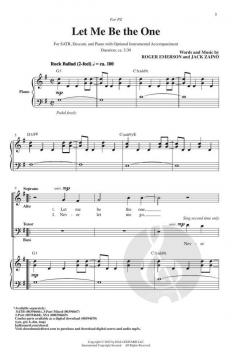 Let Me Be the One von Jack Zaino (Download) 
