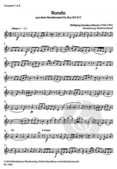 Rondo aus KV 417 von Wolfgang Amadeus Mozart 