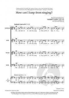 How can I keep from singing? von Howard Helvey (Download) 