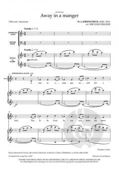 Away in a manger von Michael Higgins (Download) 