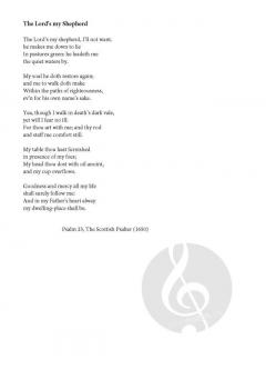 The Lord's my Shepherd von Bob Chilcott (Download) 