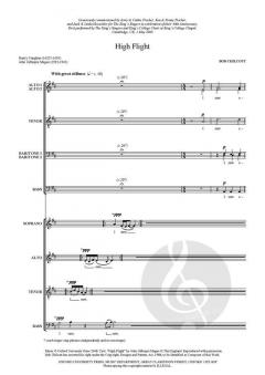 High Flight von Bob Chilcott (Download) 
