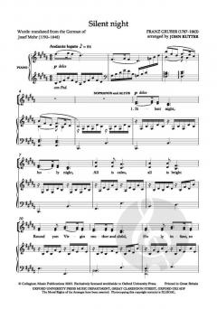 Silent Night von John Rutter (Download) 