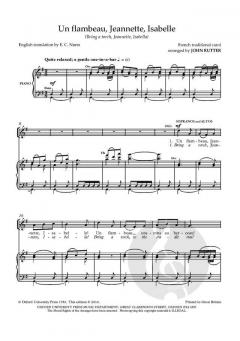 Un flambeau, Jeannette, Isabelle von John Rutter (Download) 