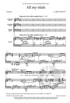 All My Trials von Bob Chilcott (Download) 
