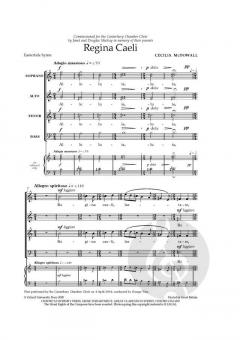 Regina Caeli von Cecilia McDowall (Download) 
