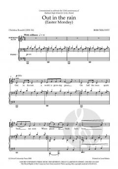 Out In The Rain von Bob Chilcott (Download) 