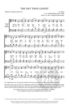 The day thou gavest von John Rutter (Download) 