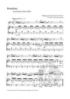 Rondeau: from Piano Sonata, K309 von Wolfgang Amadeus Mozart (Download) 