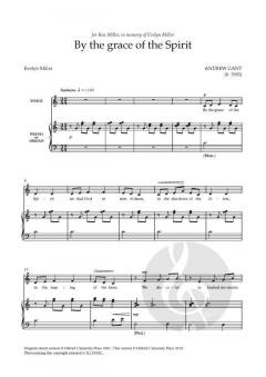 By the grace of the Spirit (solo/high) von Andrew Gant (Download) 