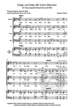 Come, oh come, my life's delight von Rebecca Clarke (Download) 