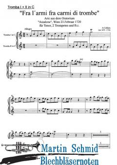 Fra L'armi fra carmi di trombe von Antonio Caldara 