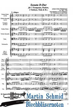Sonate D-Dur von Johann Anton Reichenauer 