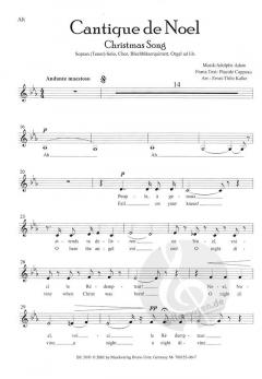 Cantique de Noel - Satz mit Solo- und Chorstimmen von Adolphe Charles Adam 