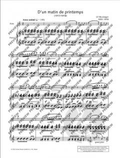 Die Flötenwerke von Lili Boulanger im Alle Noten Shop kaufen