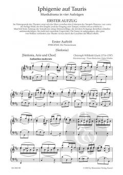 Iphigenie auf Tauris von Christoph Willibald Gluck 