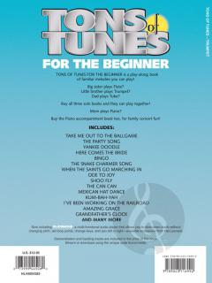 Tons of Tunes for the Beginner 
