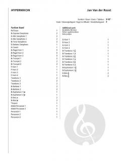 Hypernikon (Fanfarenorchester) von Jan van der Roost 