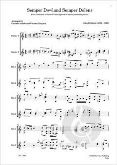 Lachrimae or Seaven Teares 2 von John Dowland 