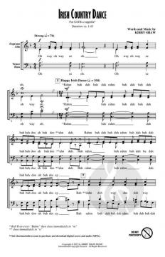 Irish Country Dance von Kirby Shaw (Download) 