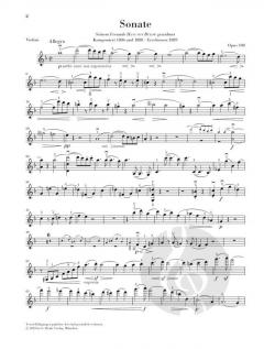 Sonate d-moll op. 108 von Johannes Brahms 