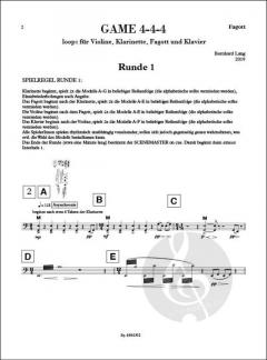 Game 4-4-4 von Bernhard Lang 