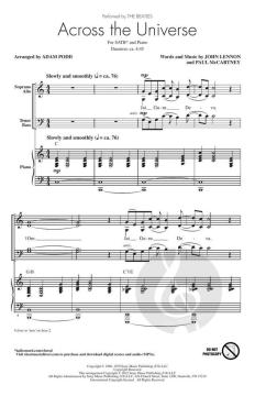 Across the Universe von The Beatles (Download) 