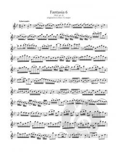 12 Fantasien für Viola da Gamba ohne Bass TWV 40:26-37 von Georg Philipp Telemann 