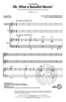 Oh, What a Beautiful Mornin' von Oscar Hammerstein II (Download) 