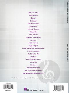 Chart Hits for 2 Clarinets 