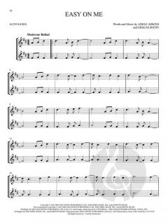 Chart Hits for 2 Alto Saxes im Alle Noten Shop kaufen