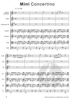 Mini Concertino von Daniel Hellbach 
