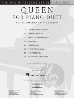 Queen for Piano Duet 