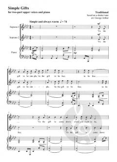 Simple Gifts von George Arthur 