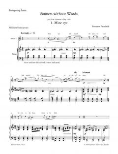 Sonnets without Words von Roxanna Panufnik 