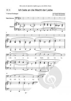 Ich bete an die Macht der Liebe von Dmitri Stepanowitsch Bortniansky (Download) 