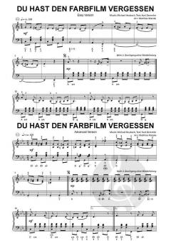 Du hast den Farbfilm vergessen von Nina Hagen 