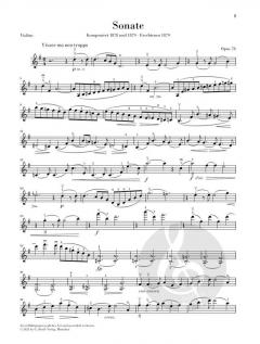 Sonate für Klavier und Violine G-dur op. 78 von Johannes Brahms im Alle Noten Shop kaufen