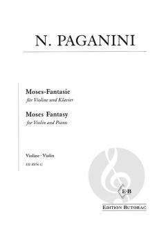 Moses-Fantasie von Niccolò Paganini 