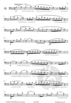 Zingarelli Studies for Trombone von Nicola Antonio Zingarelli 