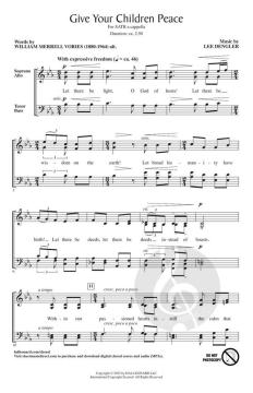 Give Your Children Peace von Lee Dengler (Download) 