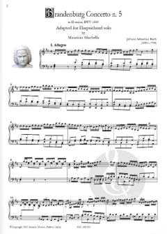 Brandeburg concerto n. 5 BWW 1050 