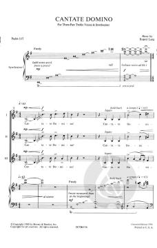 Cantate Domino (Rupert Lang) 
